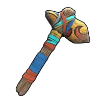 Abstraction Stone Hatchet
