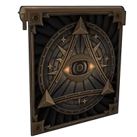 All-Seeing Eye Garage Door