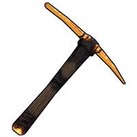 Ancient Amber Pickaxe