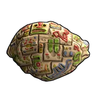 Ancient Squiggles Rock