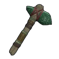 Aztec Jade Hachet