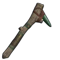 Aztec Jade Pick Axe