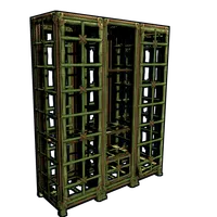 Bamboo Cage Locker