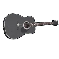 Black Acoustic Guitar