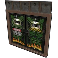 Bombshell Double Armored Door