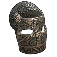 Bronze War Mask