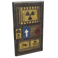 Caution Door