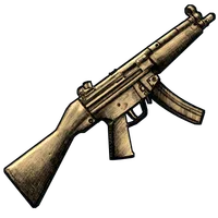 Charcoal Sketch MP5