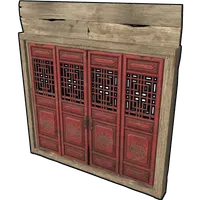 Chinese Panel Wooden Doors