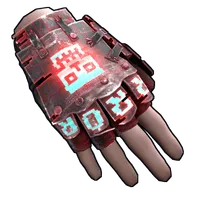 Corrupted Roadsign Gloves