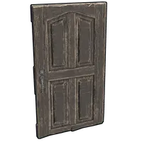 Cozy Wooden Door