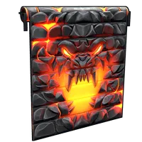 Dragon Horn Garage Door