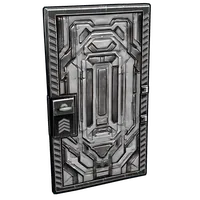 Dystopian Cell Door