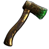 Emerald Relic Hatchet