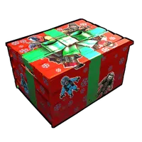 Festive Stickered Storage Box