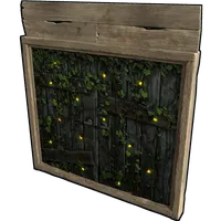 Fireflies Double Wooden Doors