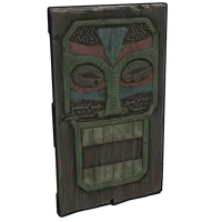 Forgotten Temple Door
