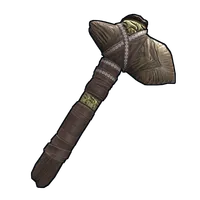 Fossil Tooth Hatchet
