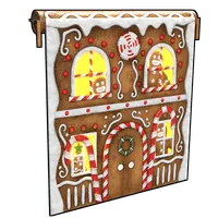 Gingerbread House Garage Door