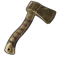 Gold Chains Hatchet