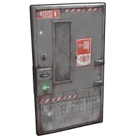 Grey Fire Door