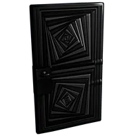Hypnotic Steel Door