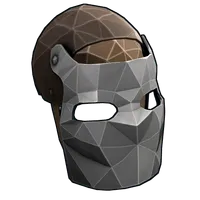 Low Poly Metal Facemask