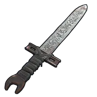 Metal Roses Short Sword