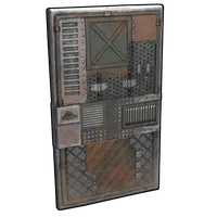 Metalshop Scrap Door
