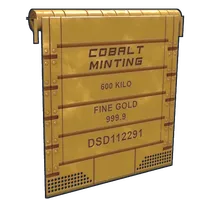 Minted Gold Garage Door