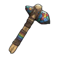 Mosaic Stone Hatchet