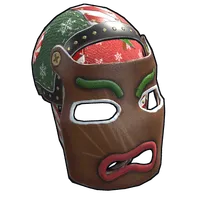 Naughty Gingerbread Facemask