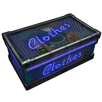 Neon Clothes Storage