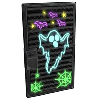 Neon Ghost Door