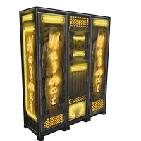 Neon Hazmat Locker