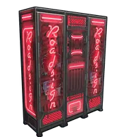 Neon Roadsign Locker