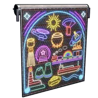 Neon Vibes Garage Door