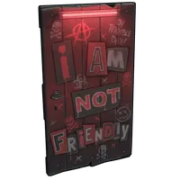 NOT Friendly Wooden Door