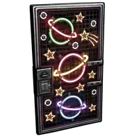 Outer Planets Metal Door