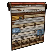 Pixel Garage Door