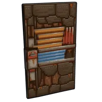 Pixel Metal Door