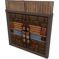 Pixel Metal Double Door