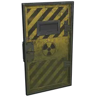 Radioactive Armored Door