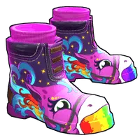 Rainbow Pony Boots