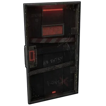 Red Sector Armored Door
