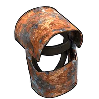 Rusty Coffee Can Helmet