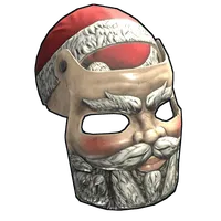Serious Santa Facemask