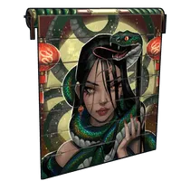 Snake Lord Garage Door