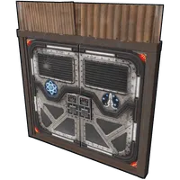 Space Base Sheet Metal Double Door