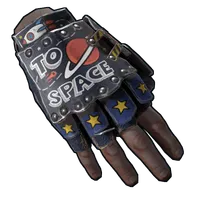 Space Raider Roadsign Gloves